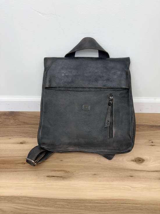 black faux leather backpack gold Hazel | and Features_Carry On an internal laptop compartment Herschel Supply Co. Backpack Color:Creeper